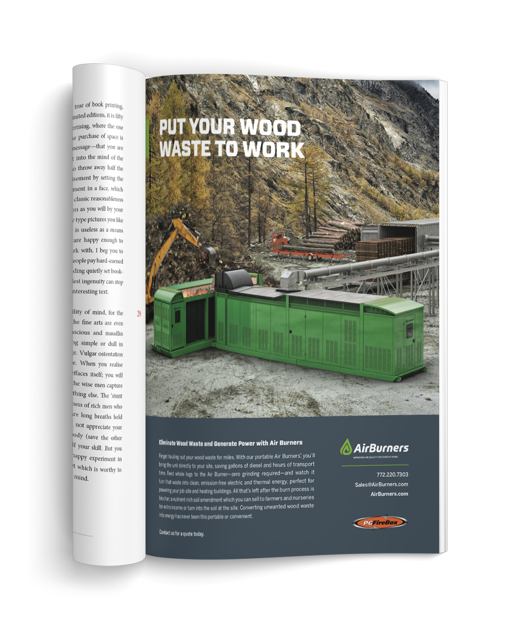 Biomass Editorial Ad