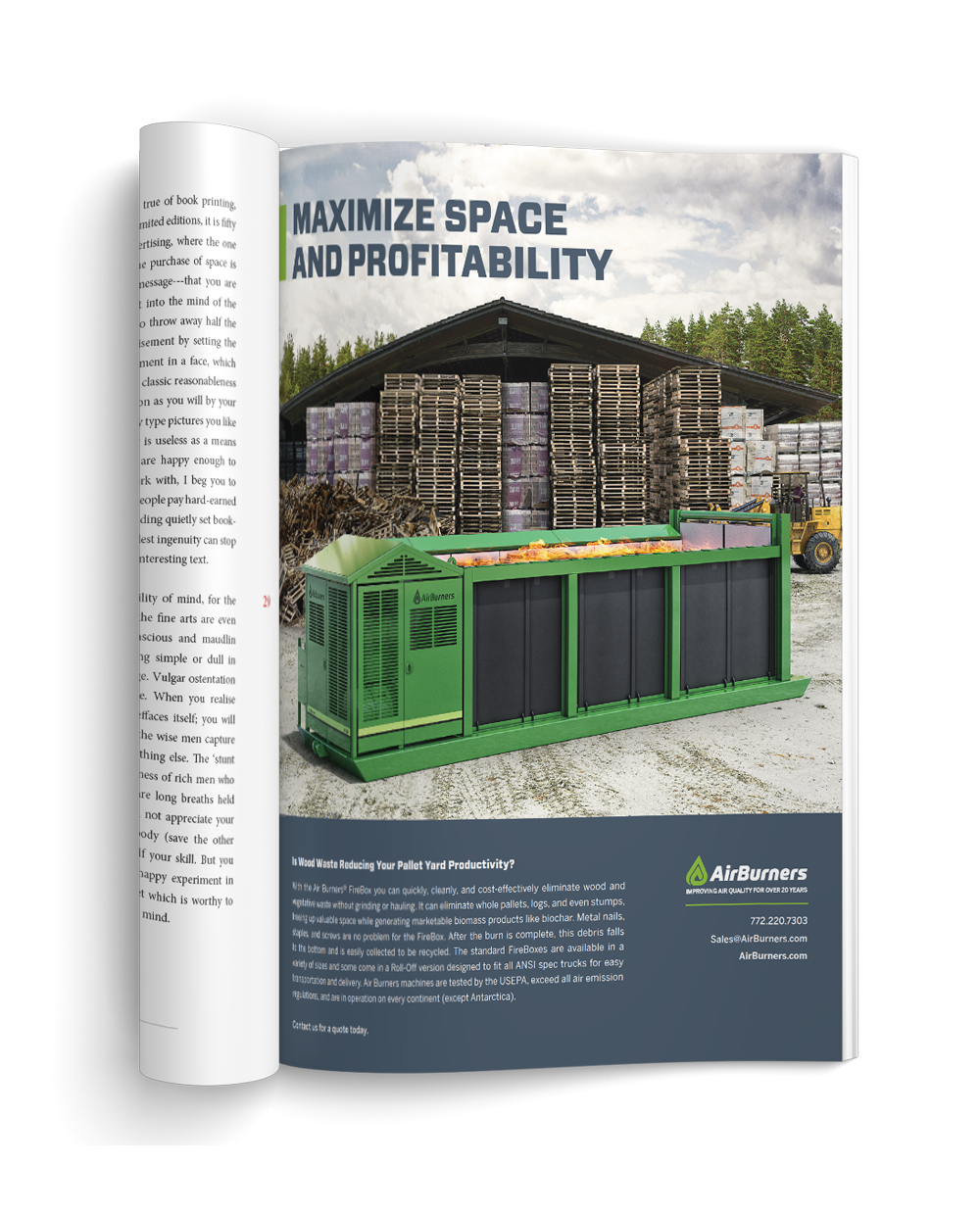 Pallet Enterprise Editorial Ad